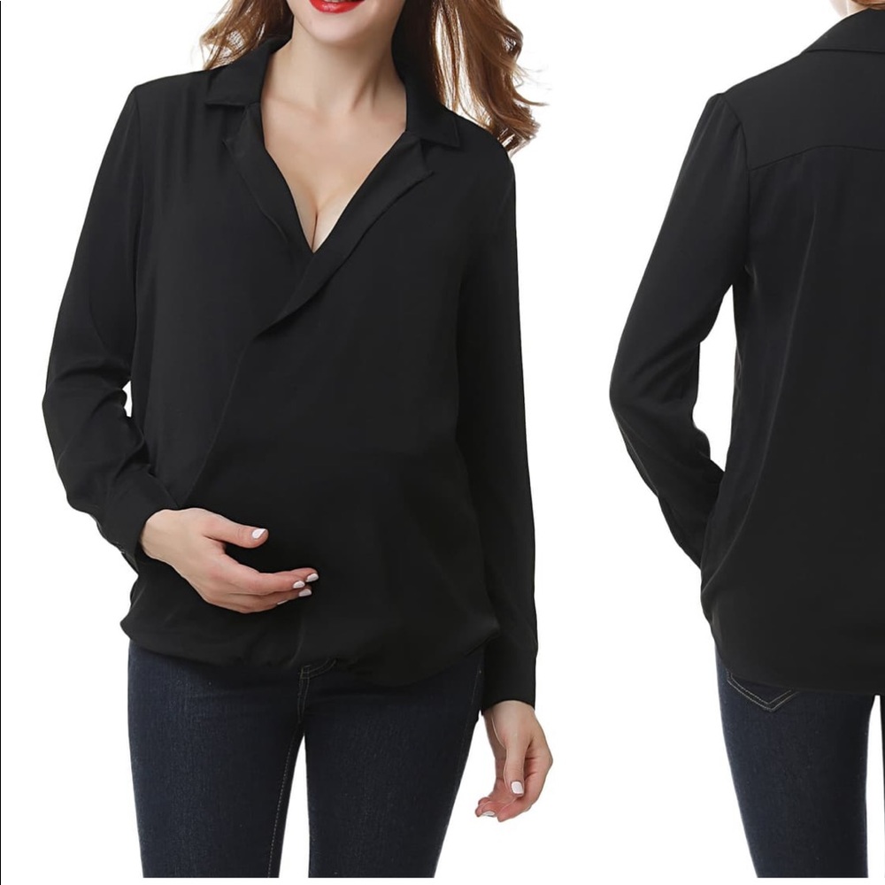 Kimi and Kai surprise maternity blouse